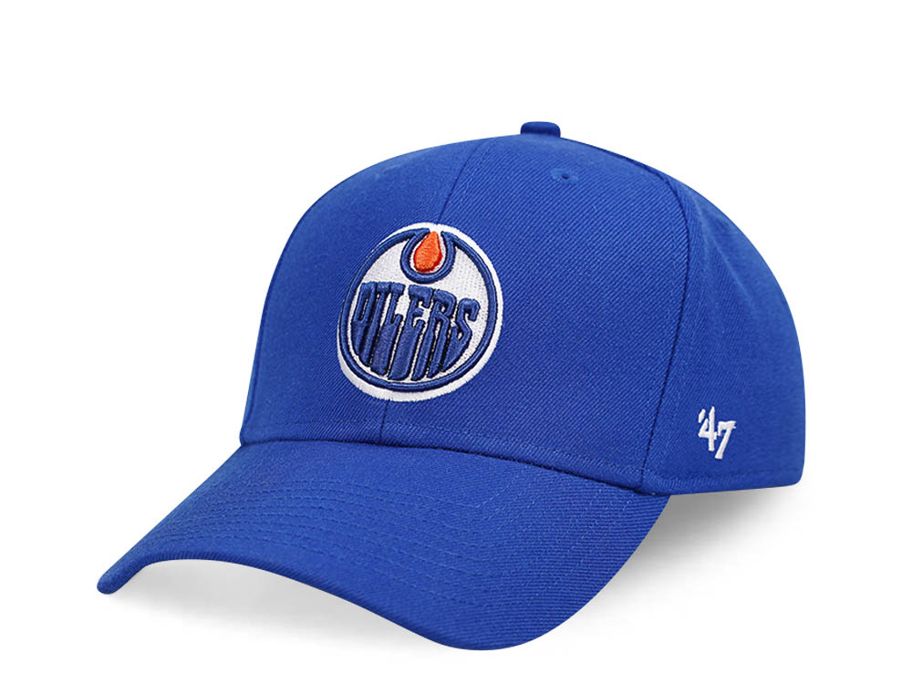 47Brand Edmonton Oilers Royal MVP Snapback Gorra