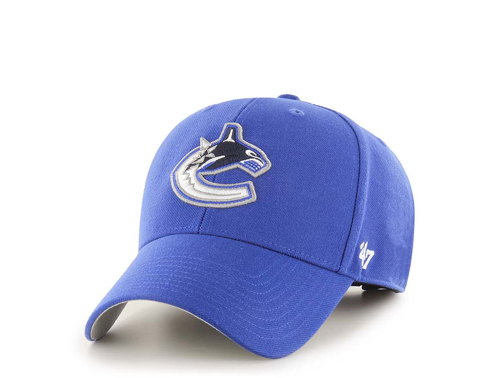 47Brand Vancouver Canucks Classic Blue Strapback Gorra