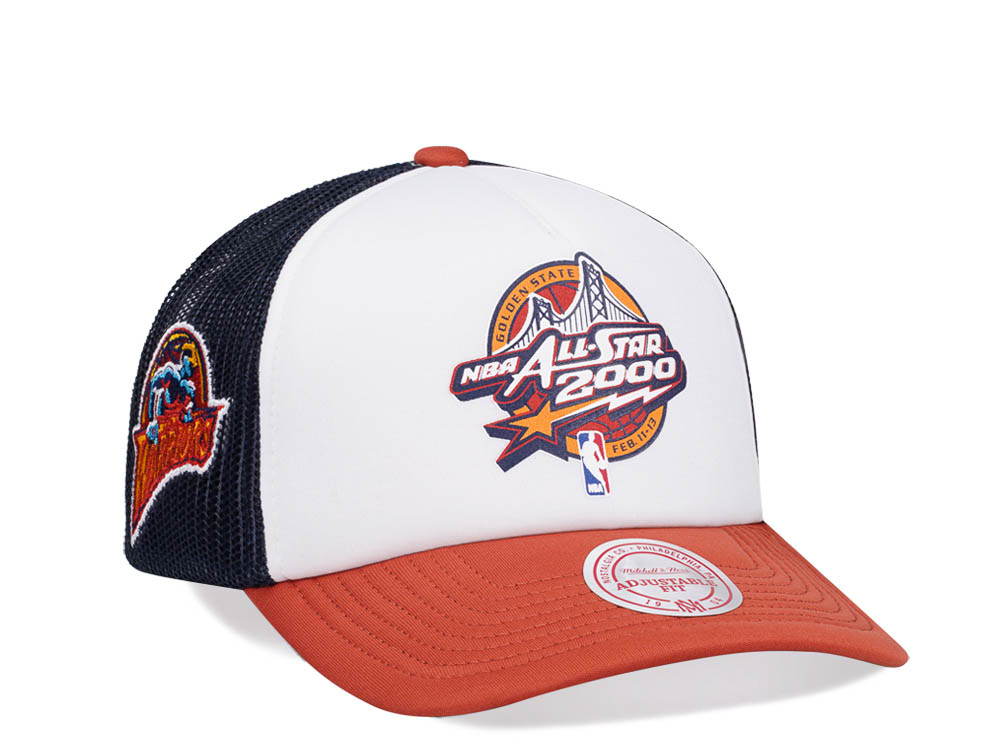 Mitchell & Ness Golden State Warriors All Star 2000 Party Time Trucker Snapback Gorra