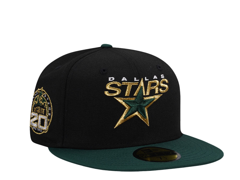 New Era Dallas Stars 20th Anniversary Two Tone Prime Edition 59Fifty Fitted Gorra