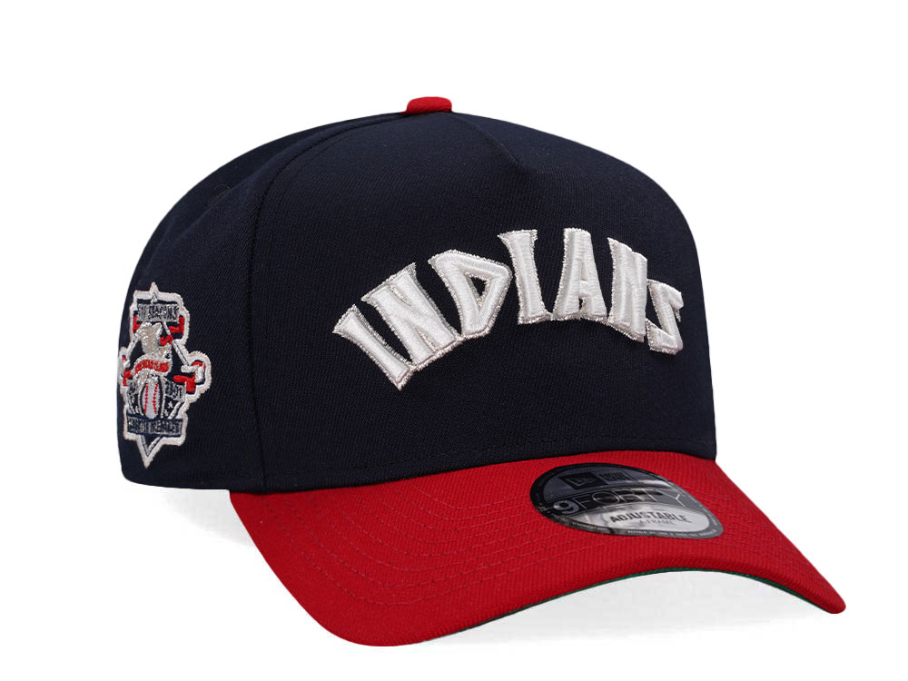 New Era Cleveland Indians American League Two Tone Edition A Frame Snapback Gorra