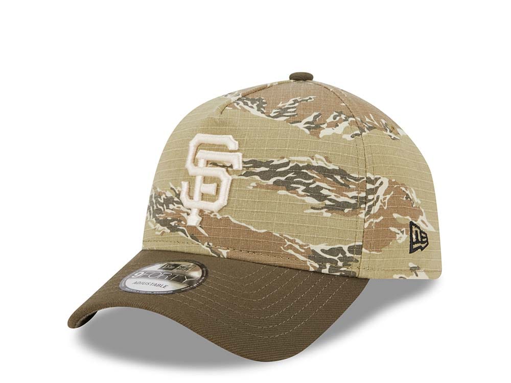 New Era San Francisco Giants Tiger Camo Two Tone 9Forty A Frame Snapback Gorra