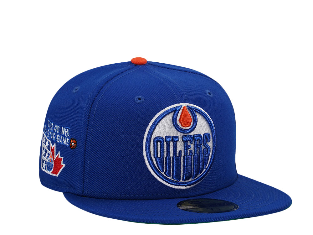 New Era Edmonton Oilers All Star Game 1989 Throwback Edition 59Fifty Fitted Gorra