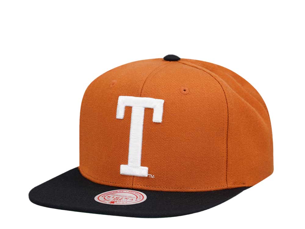 Mitchell & Ness University of Texas Team Two Tone 2.0 Snapback Gorra