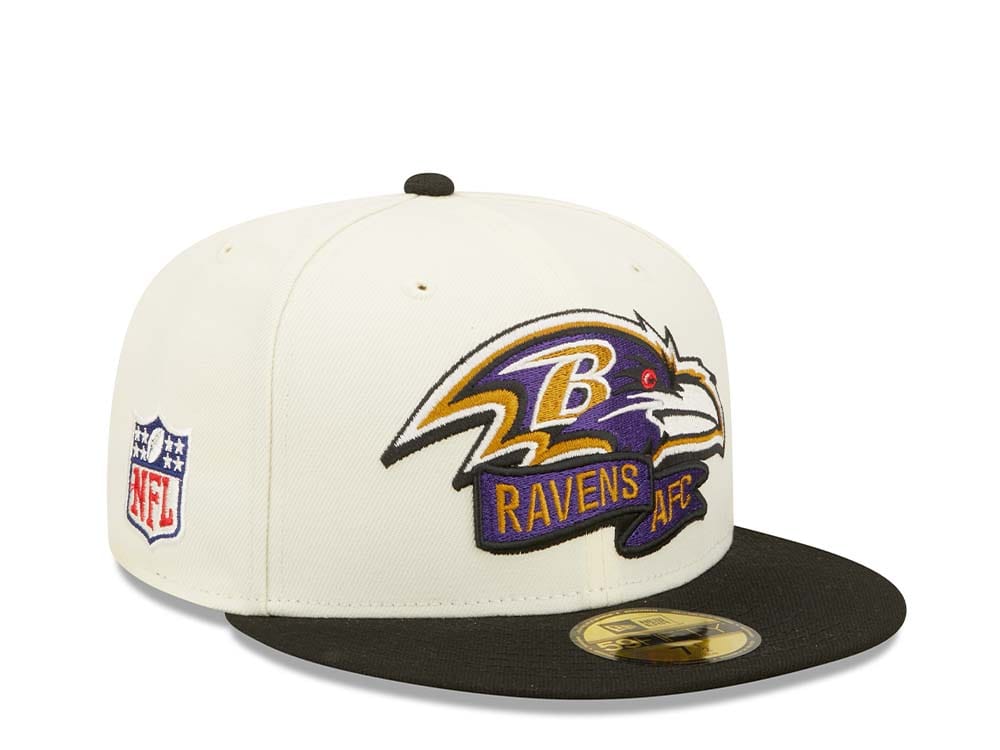 New Era Baltimore Ravens NFL Sideline 2022 59Fifty Fitted Gorra