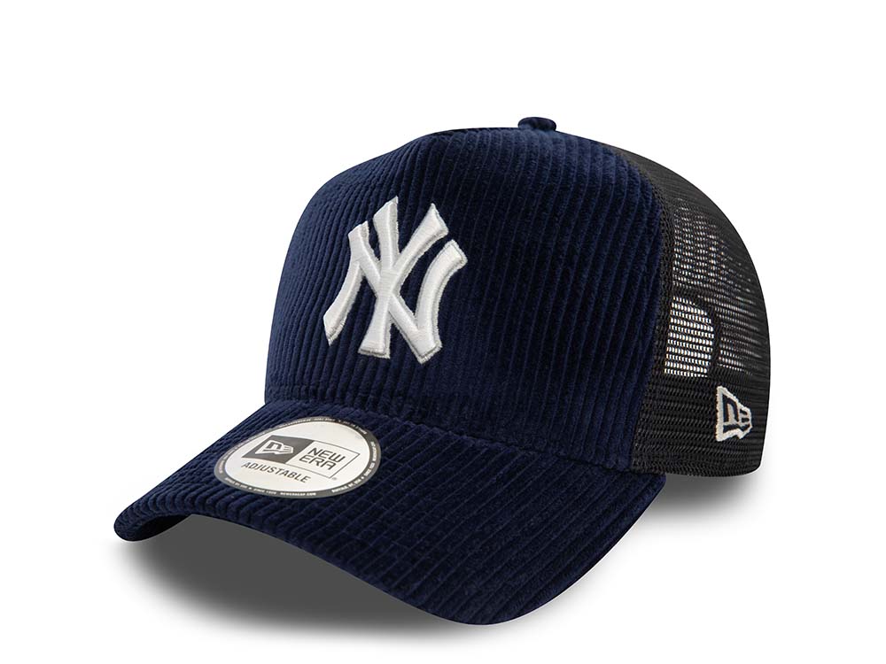 New Era New York Yankees Cord Trucker A Frame Snapback Gorra