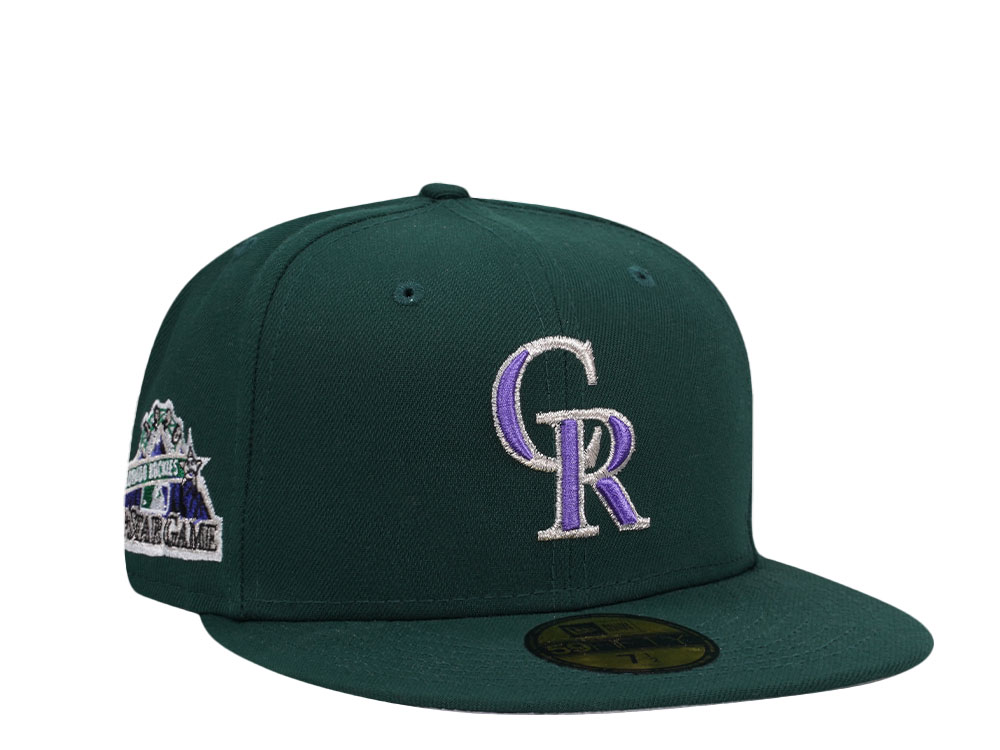 New Era Colorado Rockies All Star Game 1998 Green Classic Edition 59Fifty Fitted Gorra