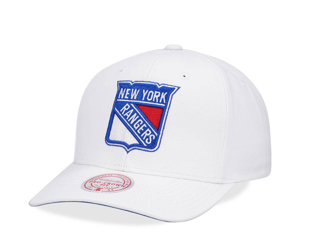 Mitchell & Ness New York Rangers All in Pro White Snapback Gorra