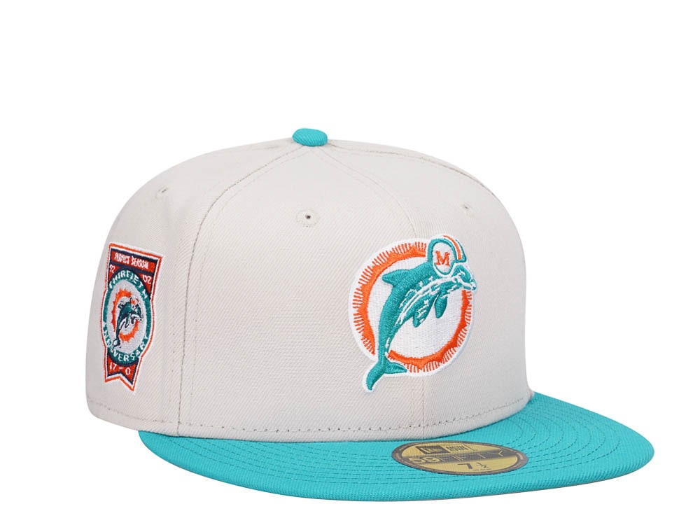 New Era Miami Dolphins 30th Anniversary Two Tone Edition 59Fifty Fitted Gorra