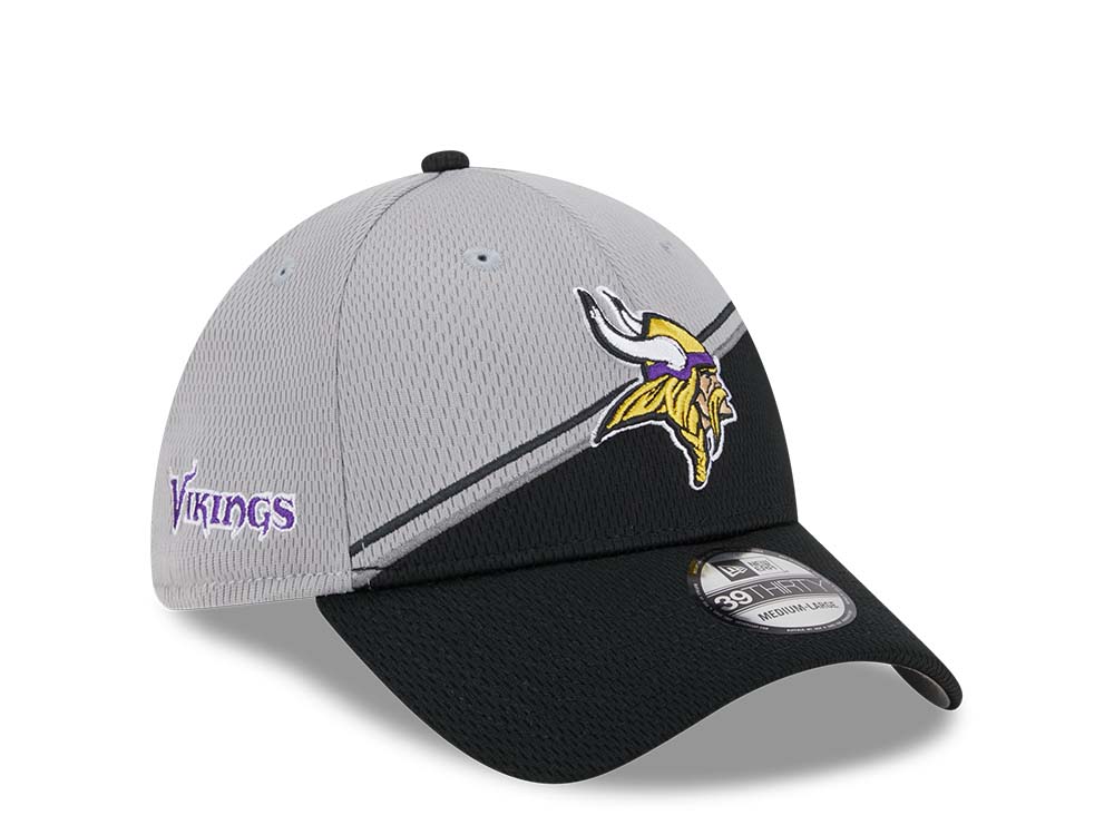 New Era Minnesota Vikings NFL Sideline 2023 39Thirty Stretch Gorra