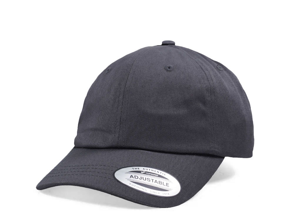 Yupoong Basic Gray Low Profile Strapback  Gorra