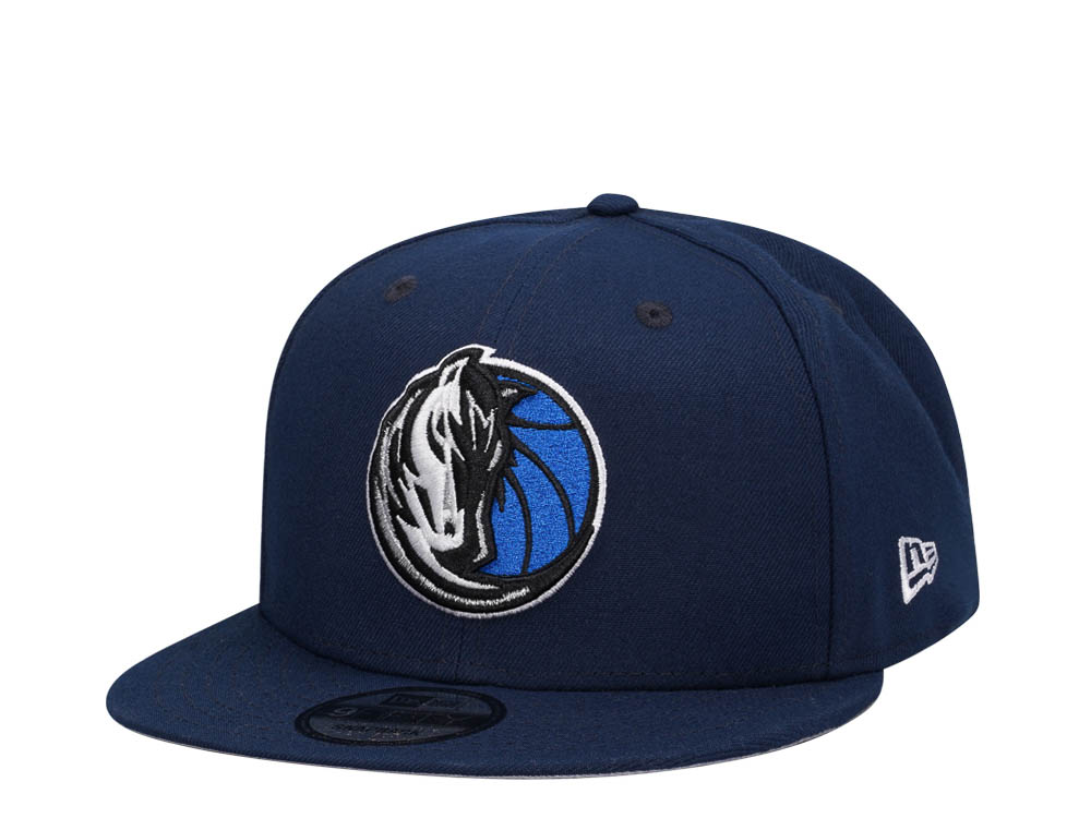 New Era Dallas Mavericks Navy Classic Edition 9Fifty Snapback Gorra