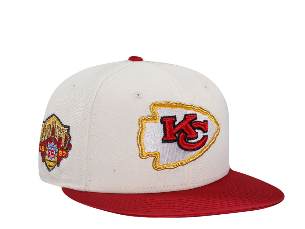 New Era Kansas City Chiefs Draft 1997 Legends Two Tone Edition 59Fifty Fitted Gorra