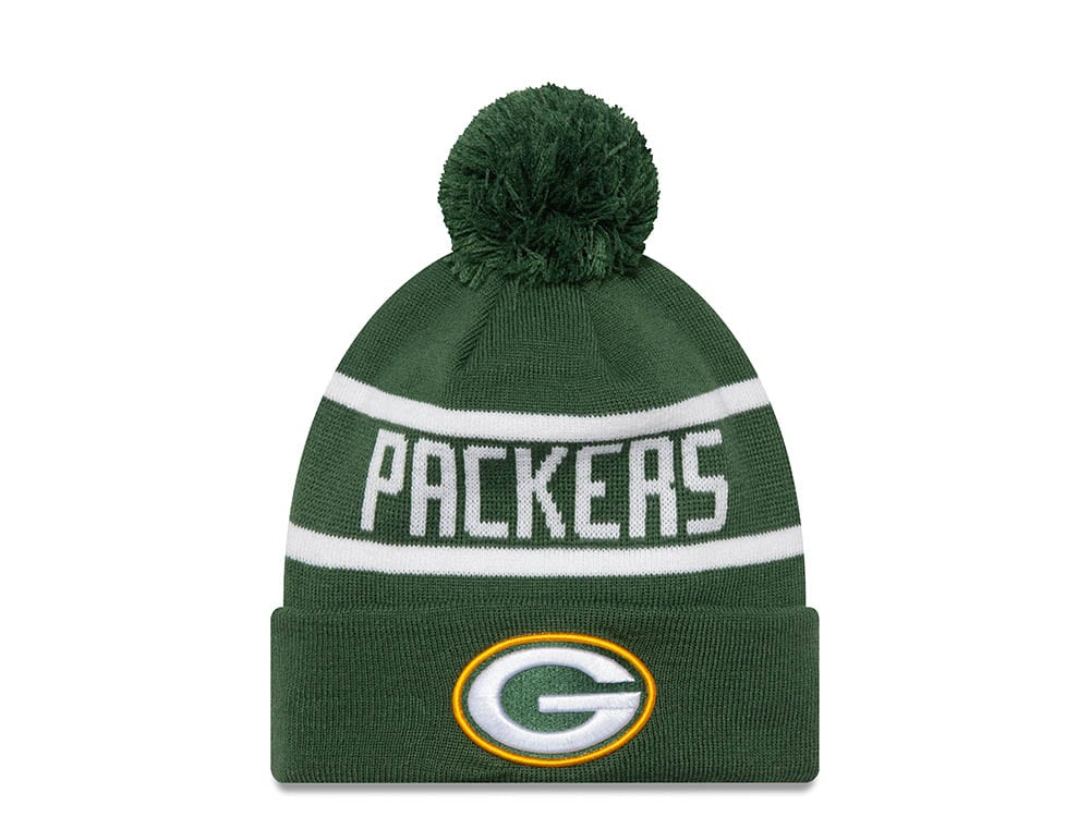 New Era Green Bay Packers On The Cuff Jake Green Gorro