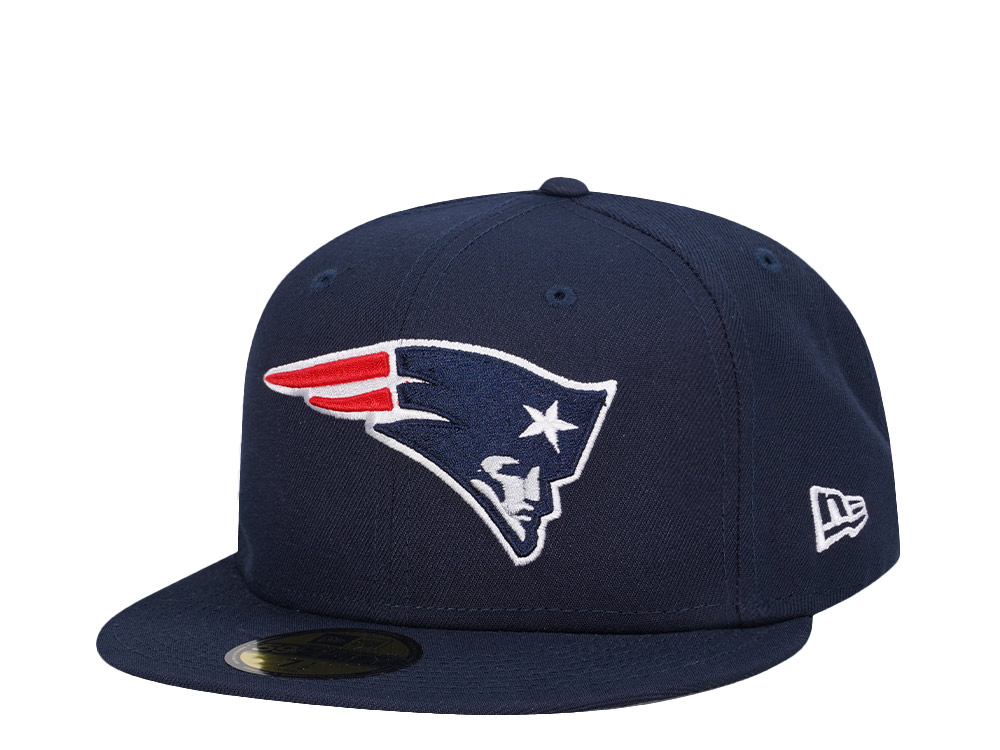 New Era New England Patriots Navy Classic Edition 59Fifty Fitted Gorra