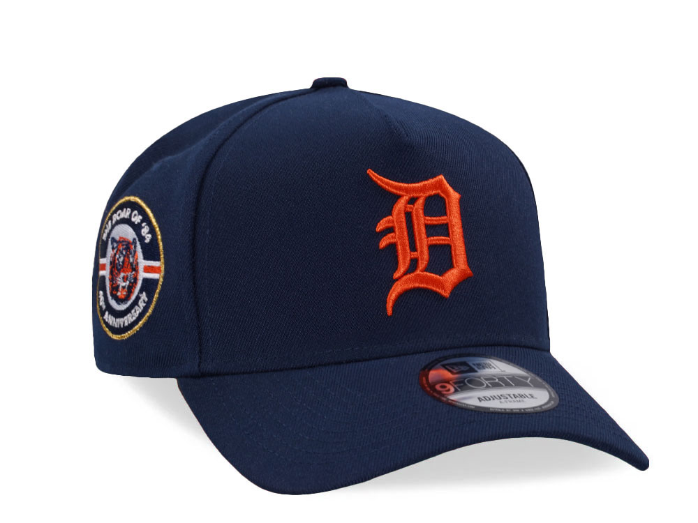 New Era Detroit Tigers The Roar Navy Prime Edition 9Forty A Frame Snapback Gorra