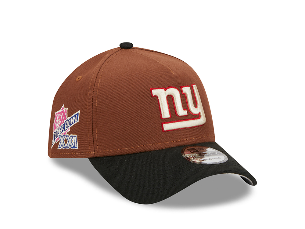 New Era New York Giants Super Bowl XXI Harvest Two Tone 9Forty A Frame Snapback Gorra