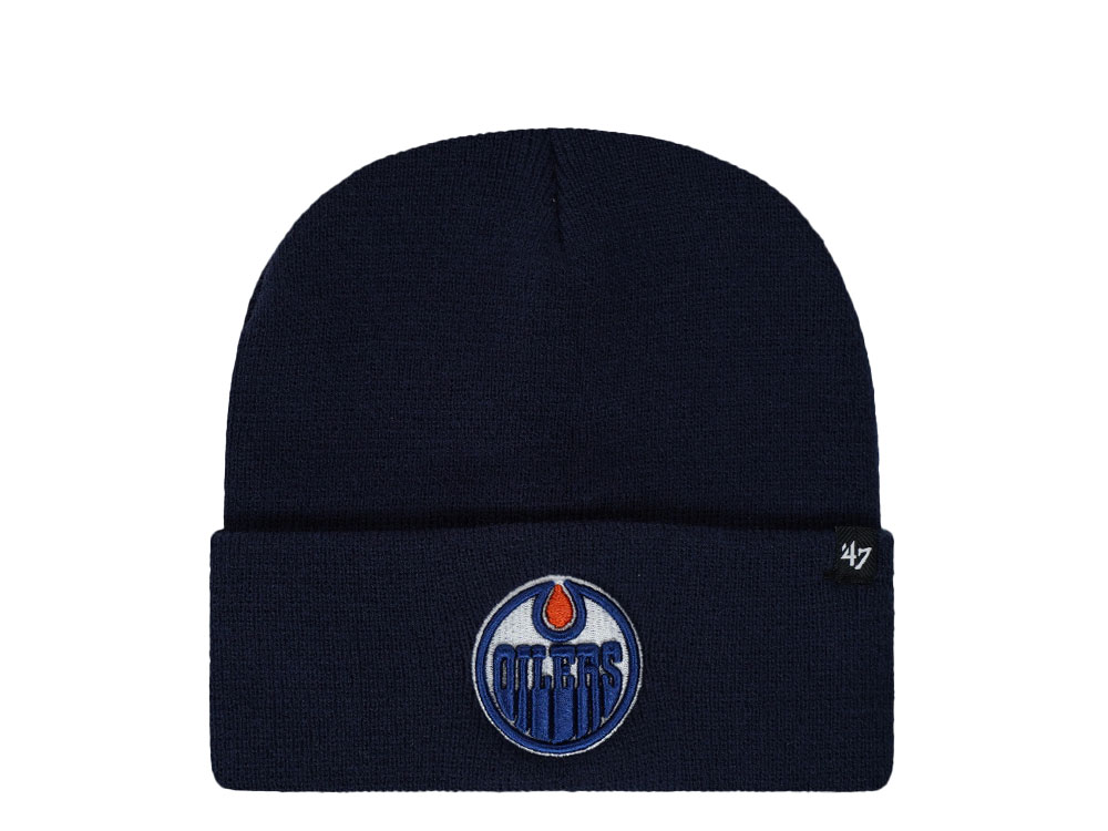 47Brand Edmonton Oilers Light Navy Haymaker Gorra