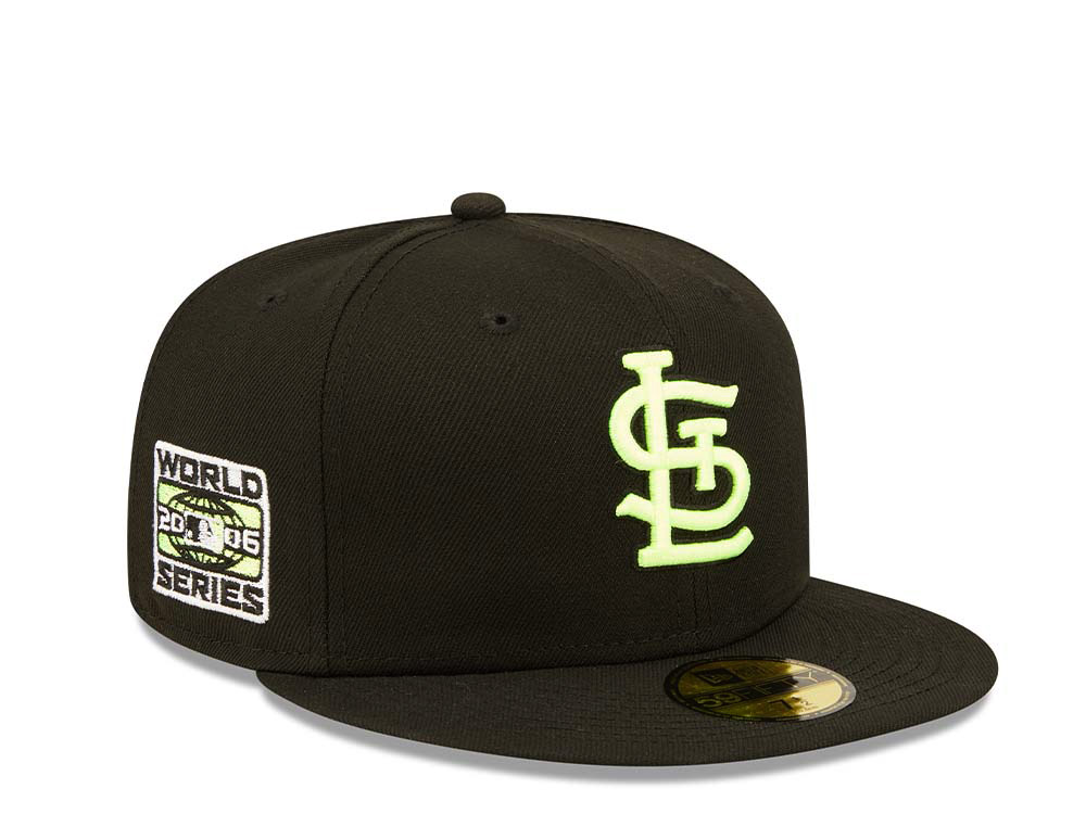 New Era St. Louis Cardinals World Series 2006 Black Summerpop Edition 59Fifty Fitted Gorra