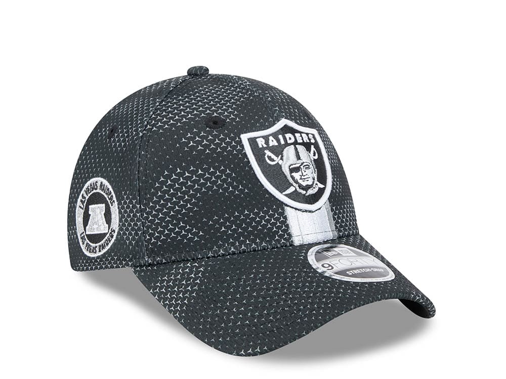 New Era Las Vegas Raiders Sideline 2024 9Forty Stretch Snapback Casquette