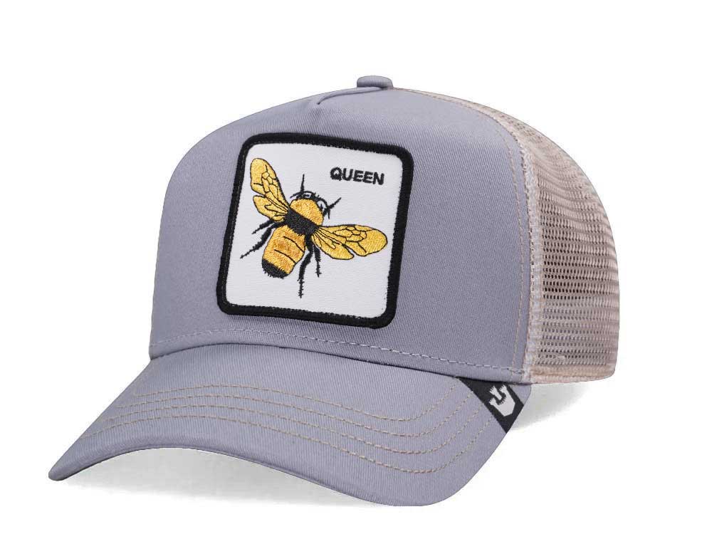 Goorin Bros The Queen Bee Gray Trucker Snapback Gorra