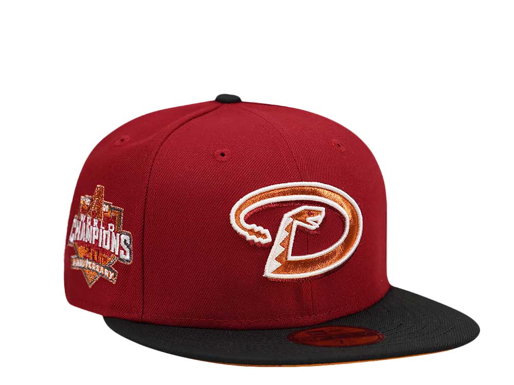 New Era Arizona Diamondbacks 20th Anniversary Metallic Platinum Two Tone Edition 59Fifty Fitted Gorra