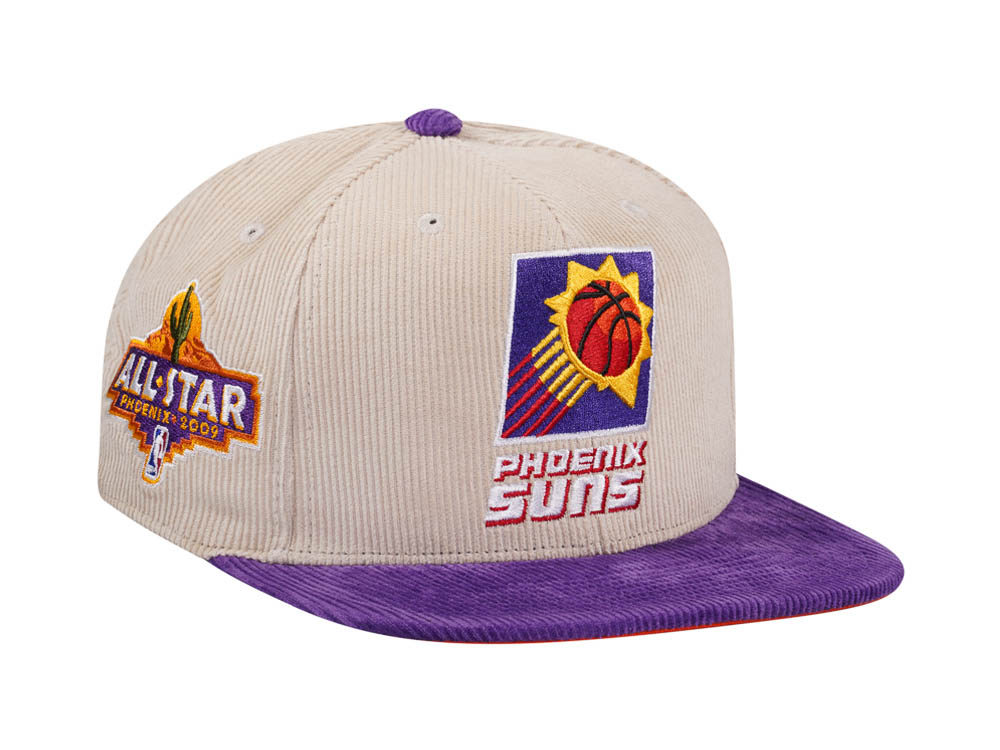 Mitchell & Ness Phoenix Suns All Star 2009 Two Tone Hardwood Classic Cord Edition Dynasty Fitted Gorra