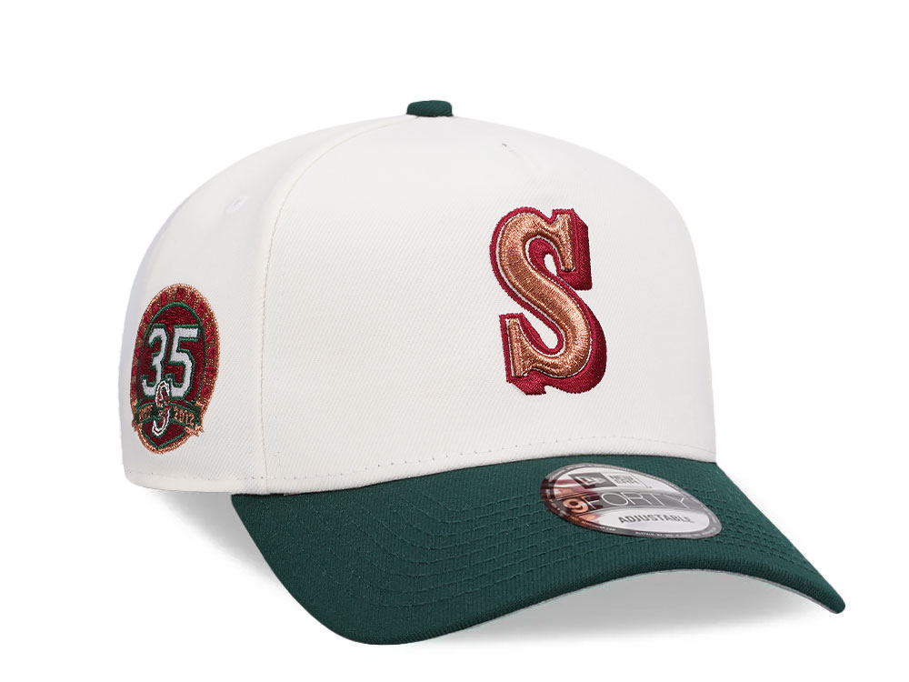 New Era Seattle Mariners 35th Anniversary Color Flip Edition 9Forty A Frame Snapback Gorra