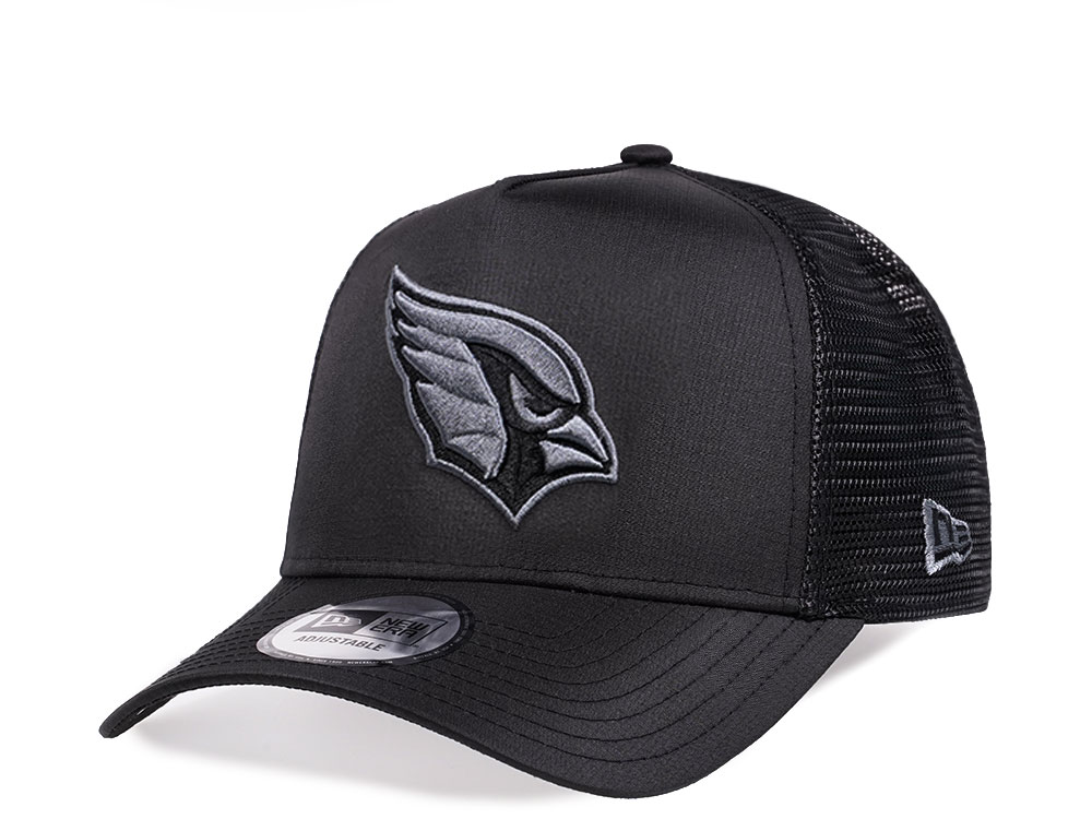 New Era Arizona Cardinals Gunmetal Gray Ripstop Edition A Frame Trucker Snapback Gorra