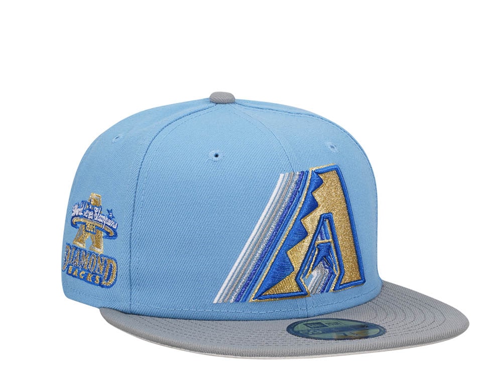 New Era Arizona Diamondbacks World Series Champions 2001 Ice Gold Two Tone Edition 59Fifty Fitted Gorra