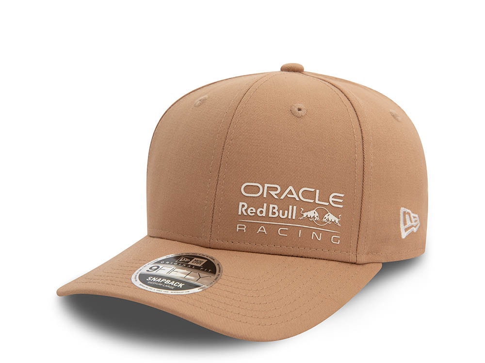 New Era Red Bull Racing Beige 9Fifty Original Fit Snapback Gorra