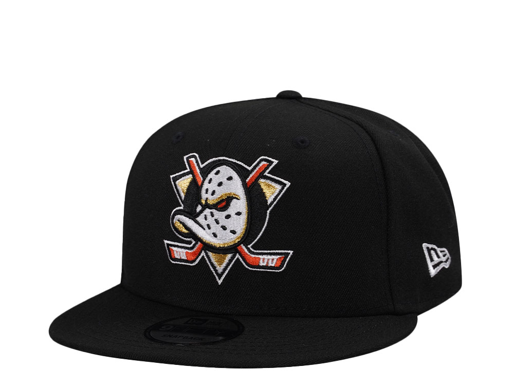 New Era Anaheim Ducks NHL Injection 2024 Black 9Fifty Snapback Gorra