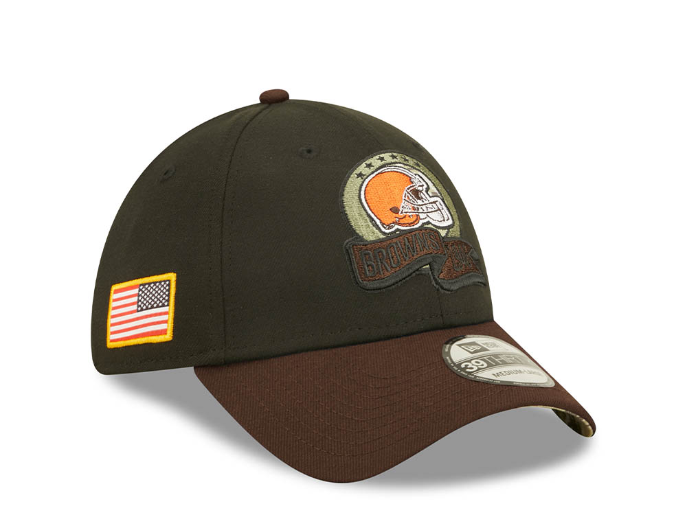 New Era Cleveland Browns Salute to Service 2022 39Thirty Stretch Gorra