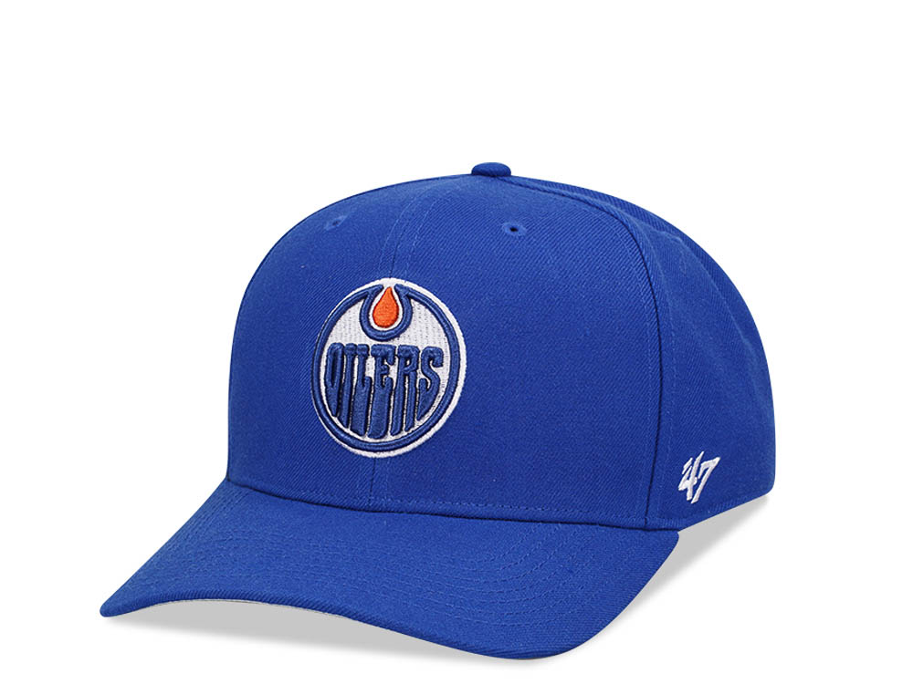 47Brand Edmonton Oilers Royal Cold Zone MVP DP Snapback Gorra