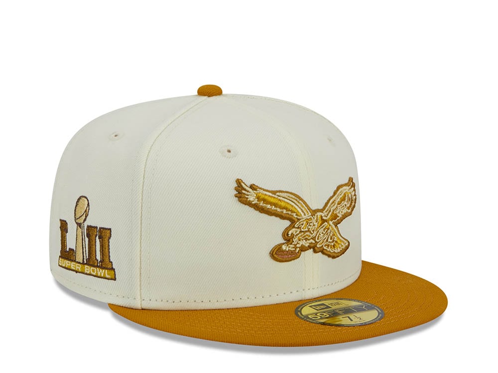 New Era Philadelphia Eagles Super Bowl LII Two Tone City Icon 59Fifty Fitted Gorra