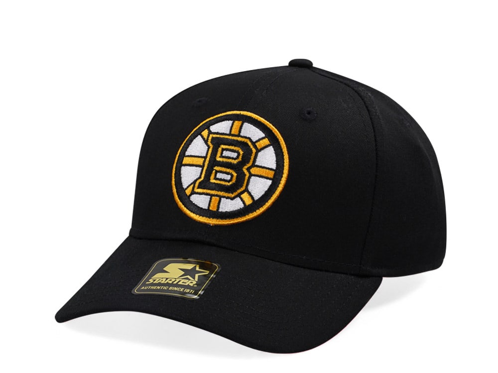 Starter Boston Bruins Score Cotton Twill Curved Snapback Gorra