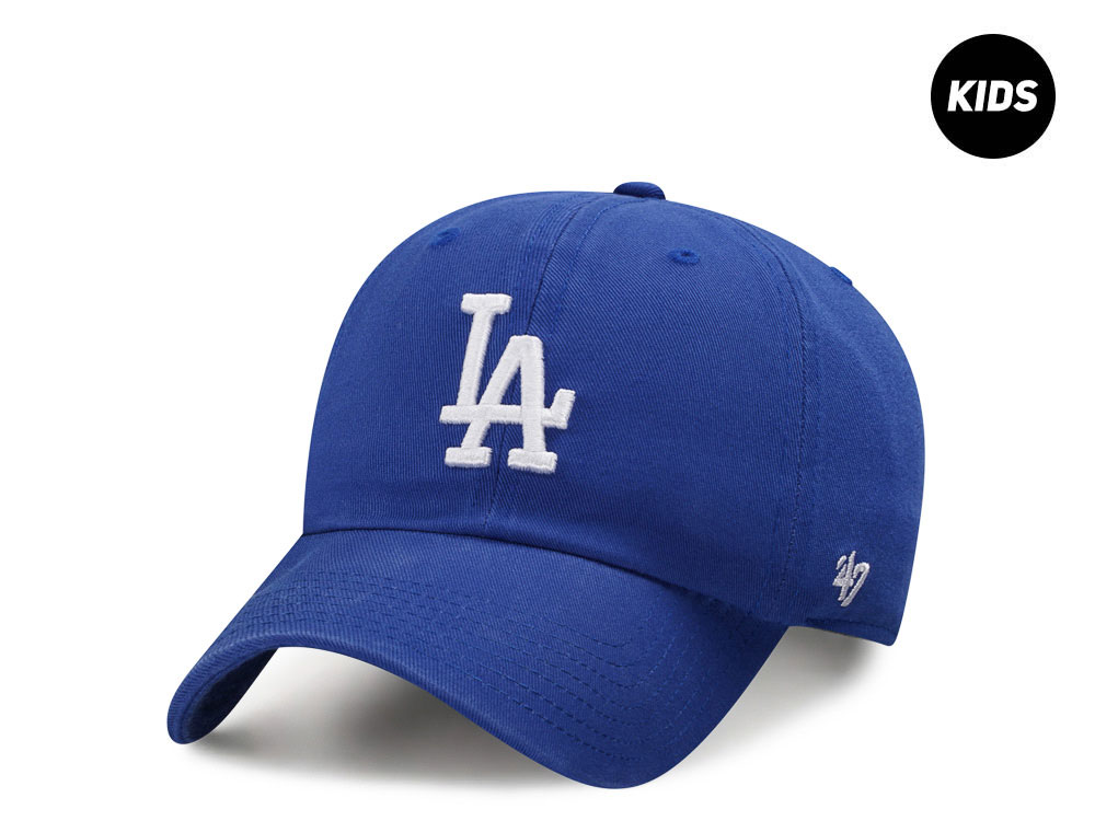 47Brand Los Angeles Dodgers Royal MVP Kids Strapback Gorra