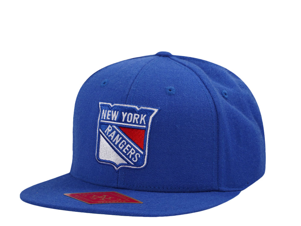 American Needle New York Rangers Blue Snapback Gorra