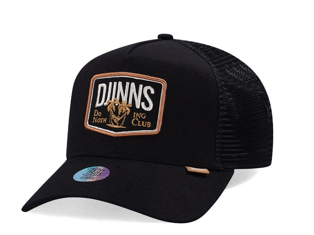 Djinns Do Nothing Club Black Trucker Snapback Gorra