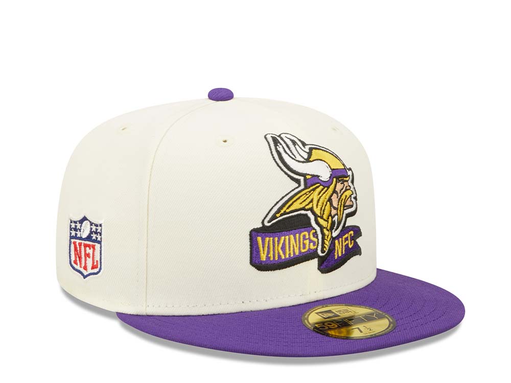 New Era Minnesota Vikings NFL Sideline 2022 59Fifty Fitted Gorra