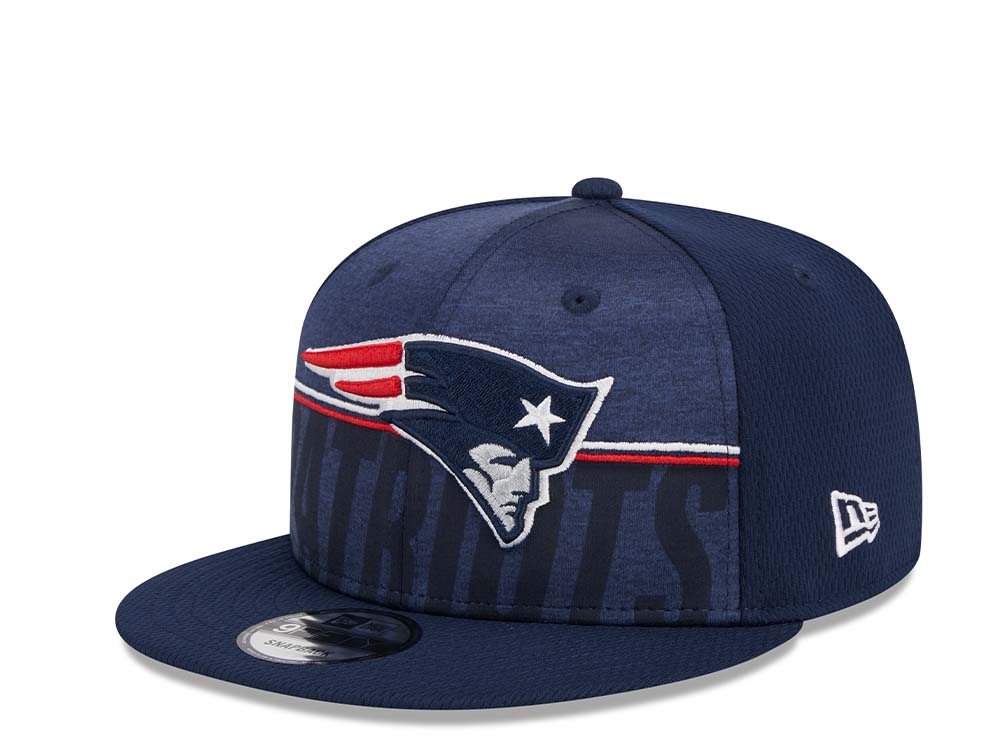 New Era New England Patriots NFL Training Camp 23 Navy 9Fifty Snapback Gorra