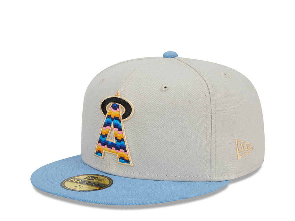 New Era California Angels Beachfront Stone Two Tone Edition 59Fifty Fitted Gorra