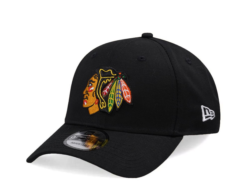 New Era Chicago Blackhawks NHL Injection 2024 Black 9Twenty Snapback Gorra