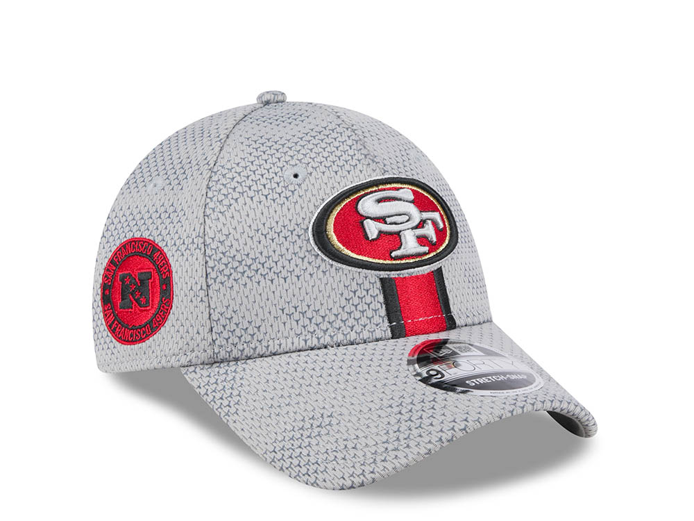 New Era San Francisco 49ers Sideline 2024 9Forty Stretch Snapback Casquette