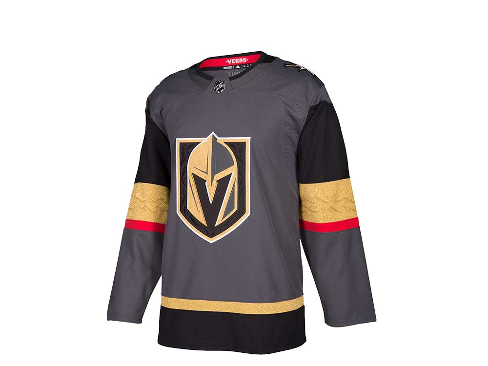 Adidas Vegas Golden Knights Authentic Home NHL Jersey | CAMISETAS NHL | CAMISETAS TOPPERZSTORE.ES