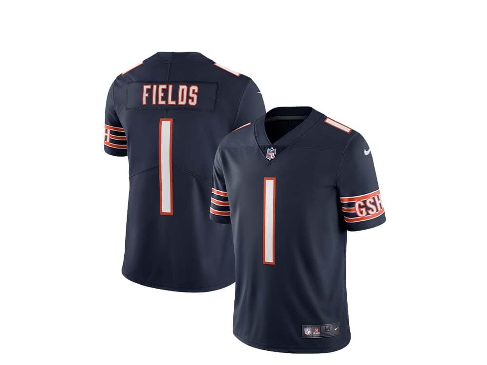 salida Calle principal conductor Nike Chicago Bears Justin Fields Home Limited NFL Jersey | CAMISETAS NFL |  CAMISETAS | TOPPERZSTORE.ES